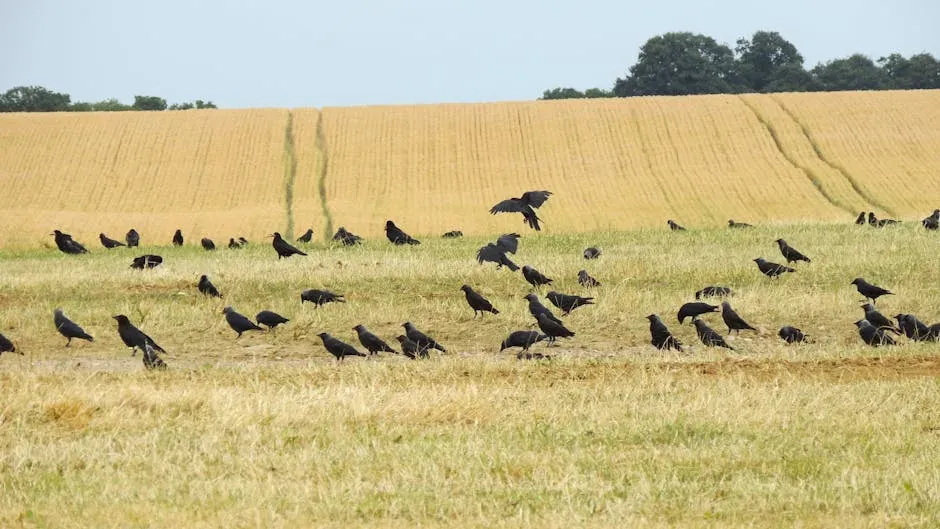 1. Sudden, Intense Flock Gatherings in Unusual Places (Image Credits: Pexels)