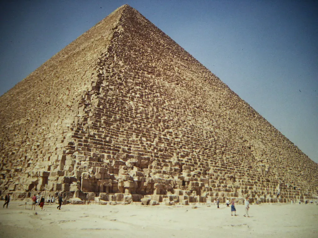 The Great Pyramid of Giza: Egypt's Monumental Enigma (Image Credits: Flickr)