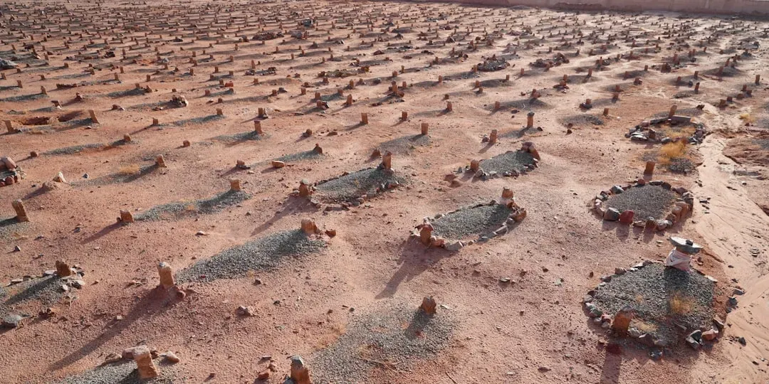 #6 - The Desert Cemetery Halted by Security Concerns (Image Credits: Unsplash)
