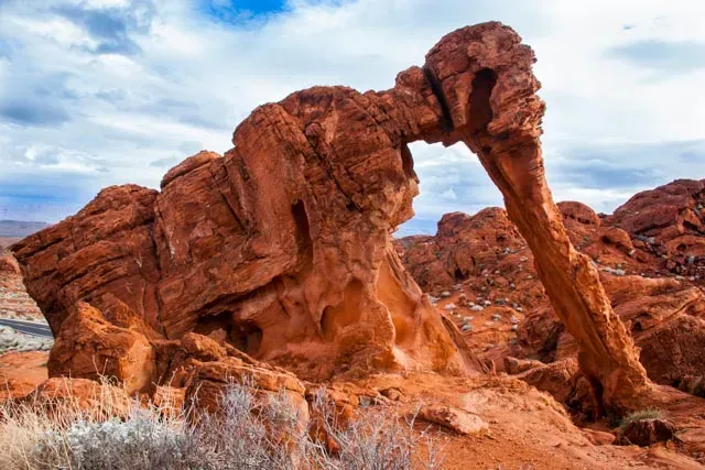 Valley of Fire: Nevada's Red Sandstone Wonderland (Image Credits: Wikimedia)