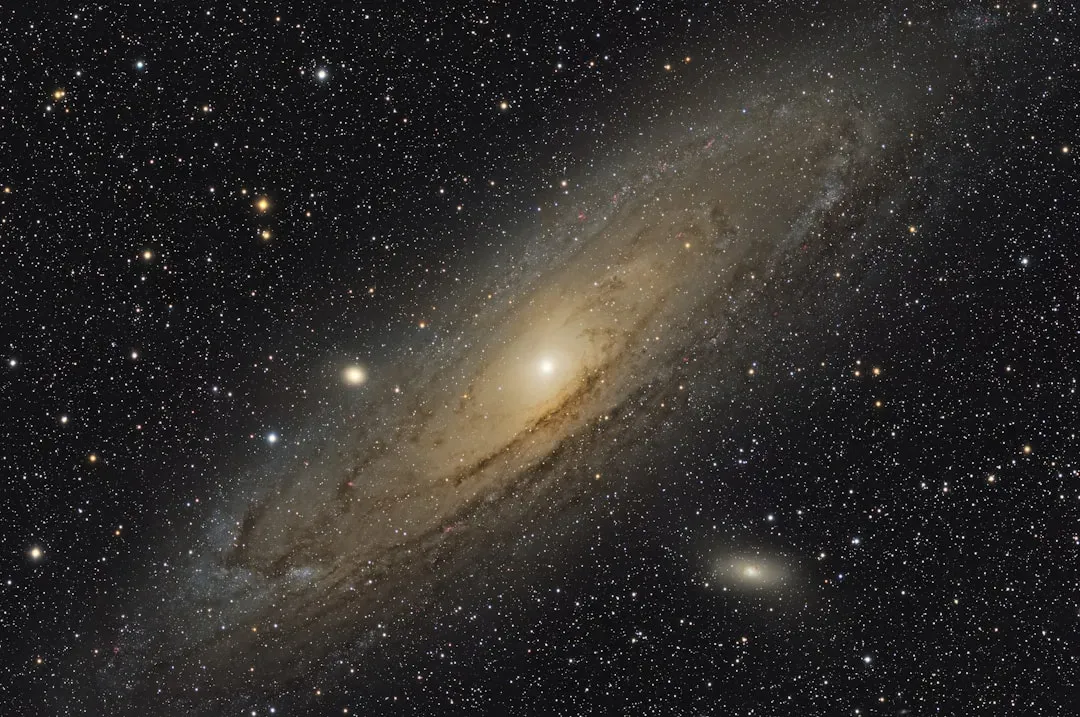 The Milky Way and Andromeda: Two Giants Already in a Dance (Image Credits: Unsplash)