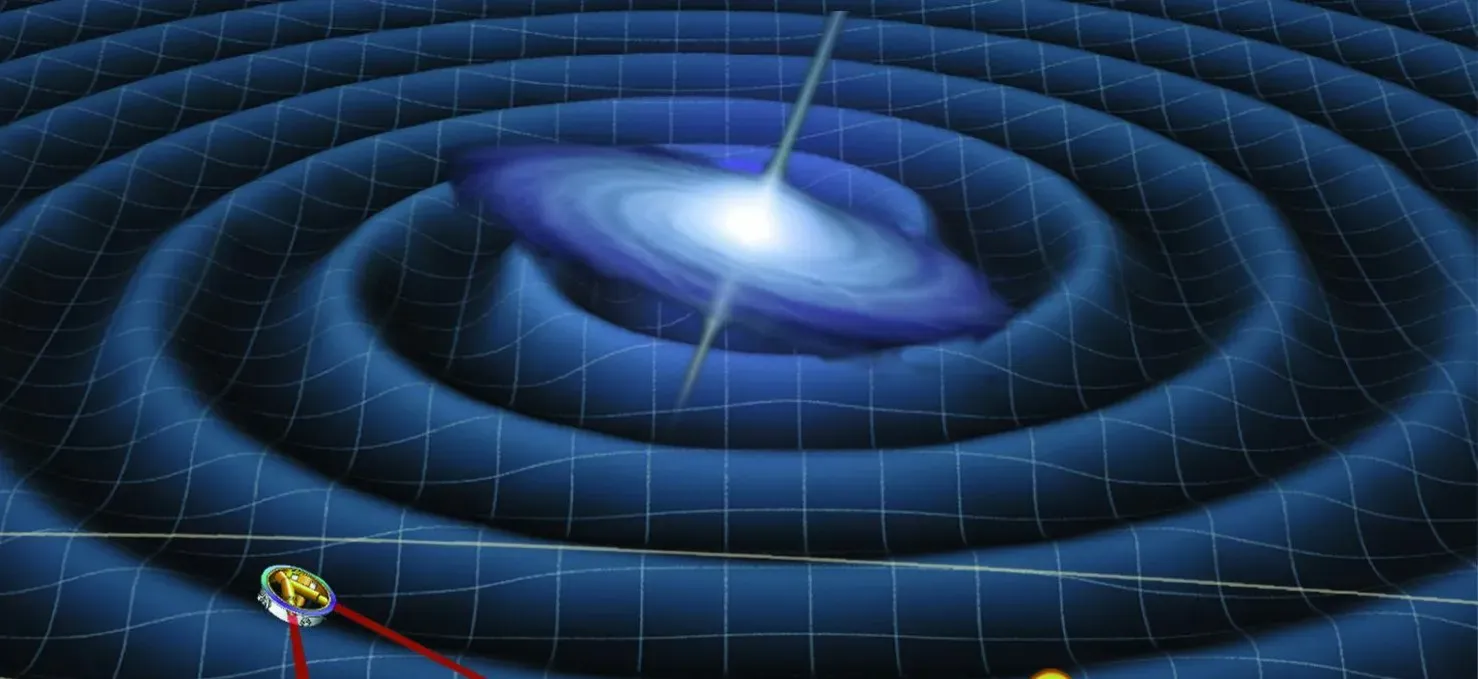 1. Gravitational Waves: When Space-Time Itself Started “Ringing” (Image Credits: Wikimedia)