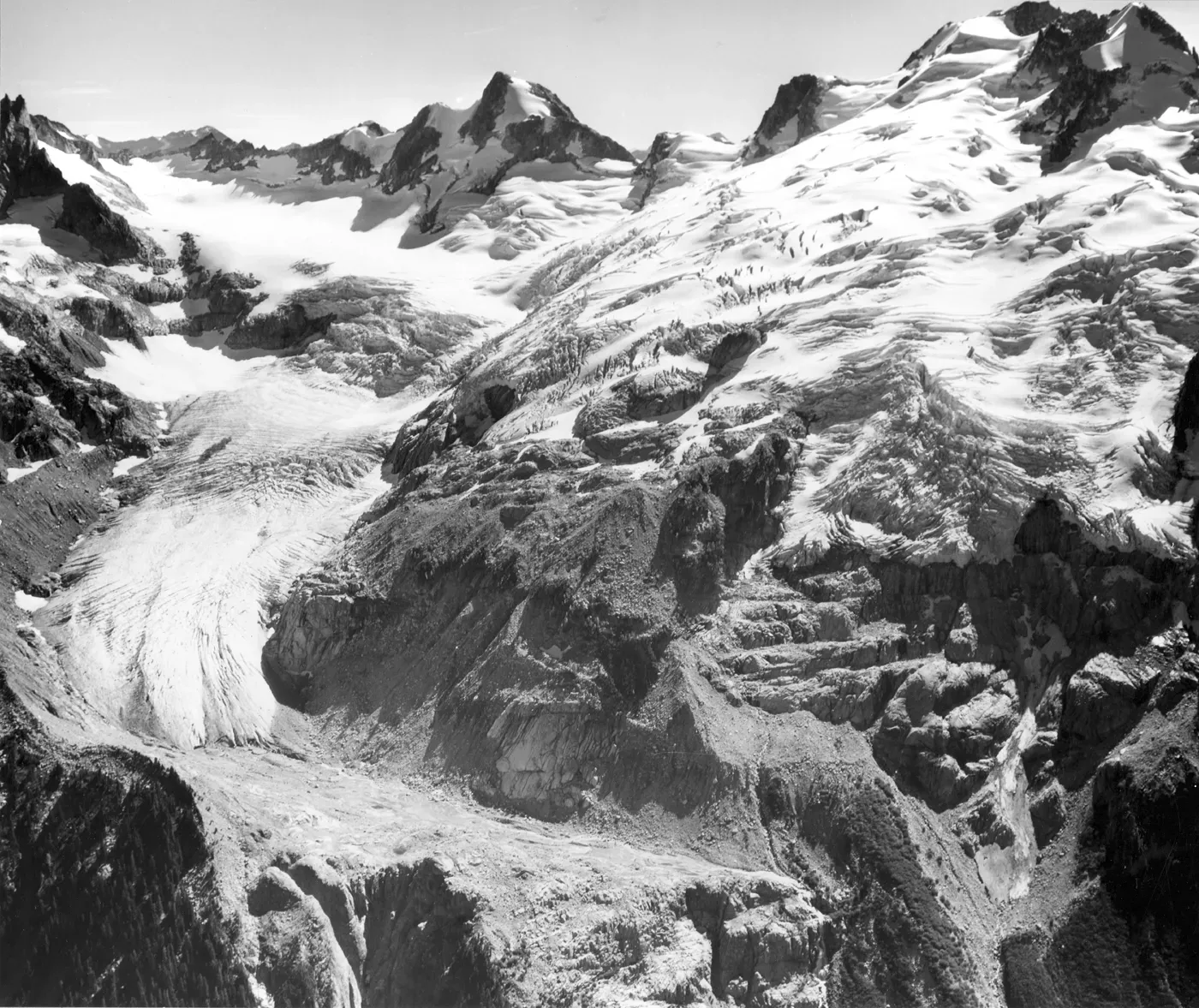 Why faster glacial retreat matters for debris flows (U.S. Geological Survey Photographic Library, Public domain)