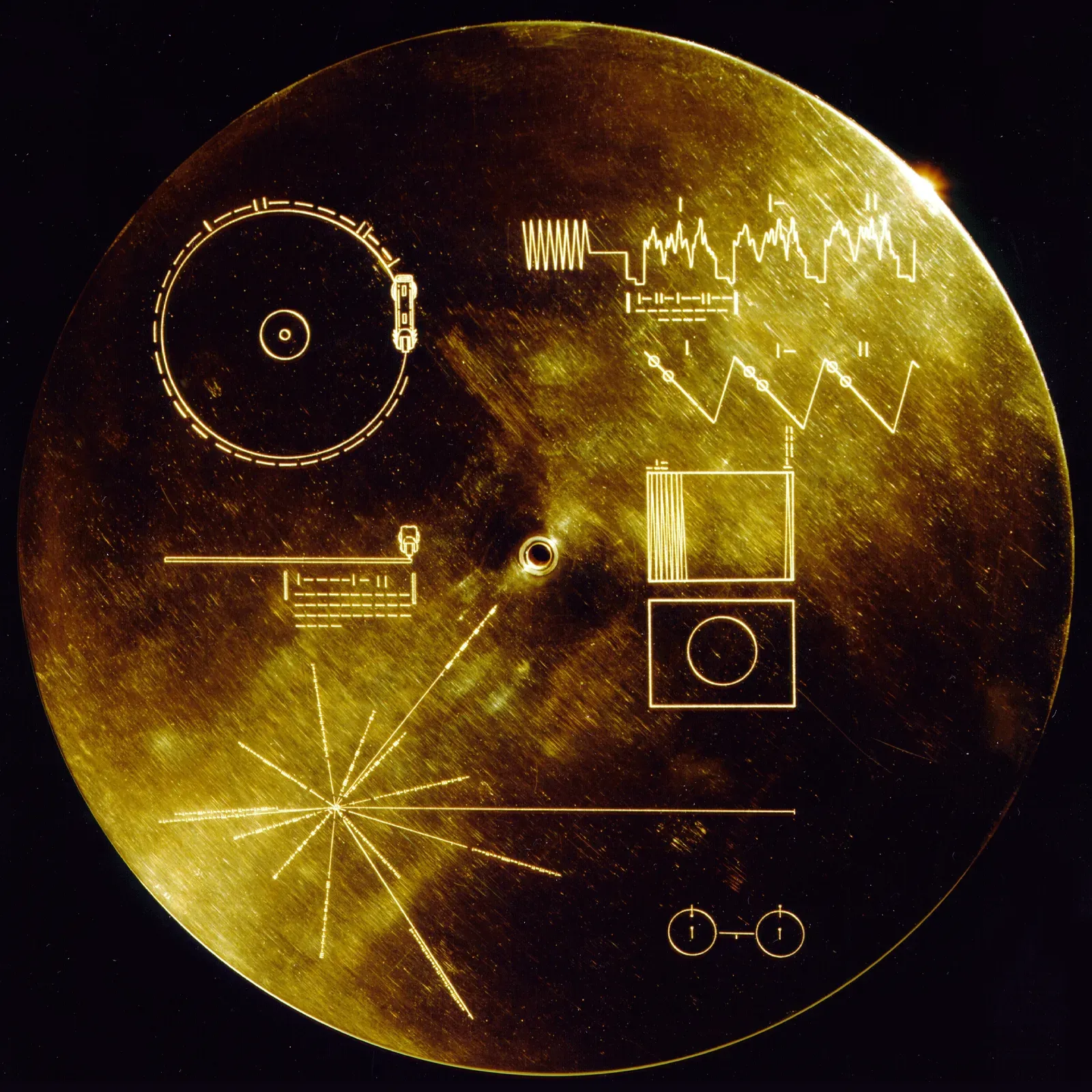 #3 - The Full "Golden Record" Production Pipeline (The Sounds of Earth Record Cover, Public domain)