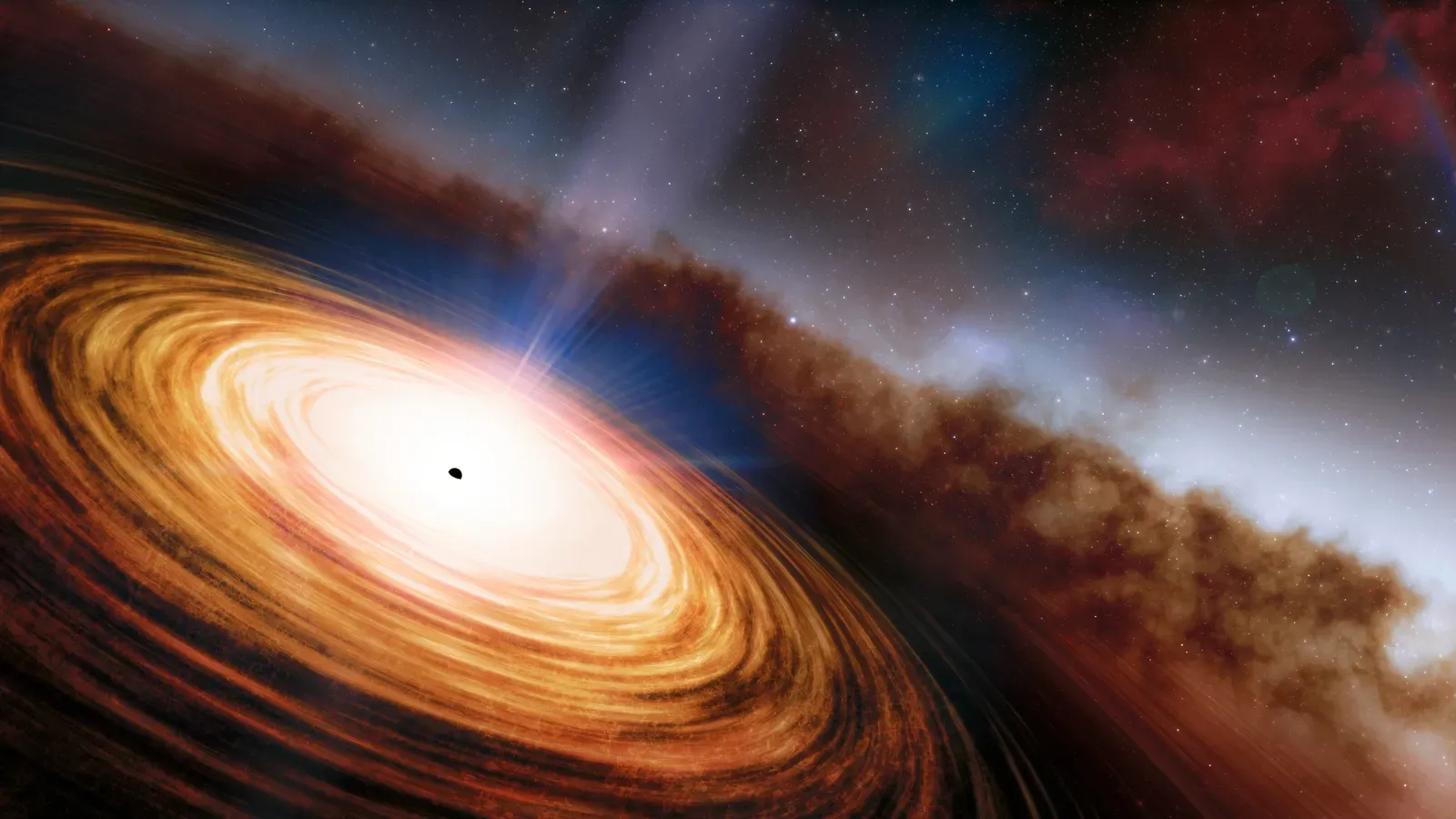 The Oldest Black Hole Formed Just 500 Million Years After the Big Bang (Image Credits: Wikimedia)