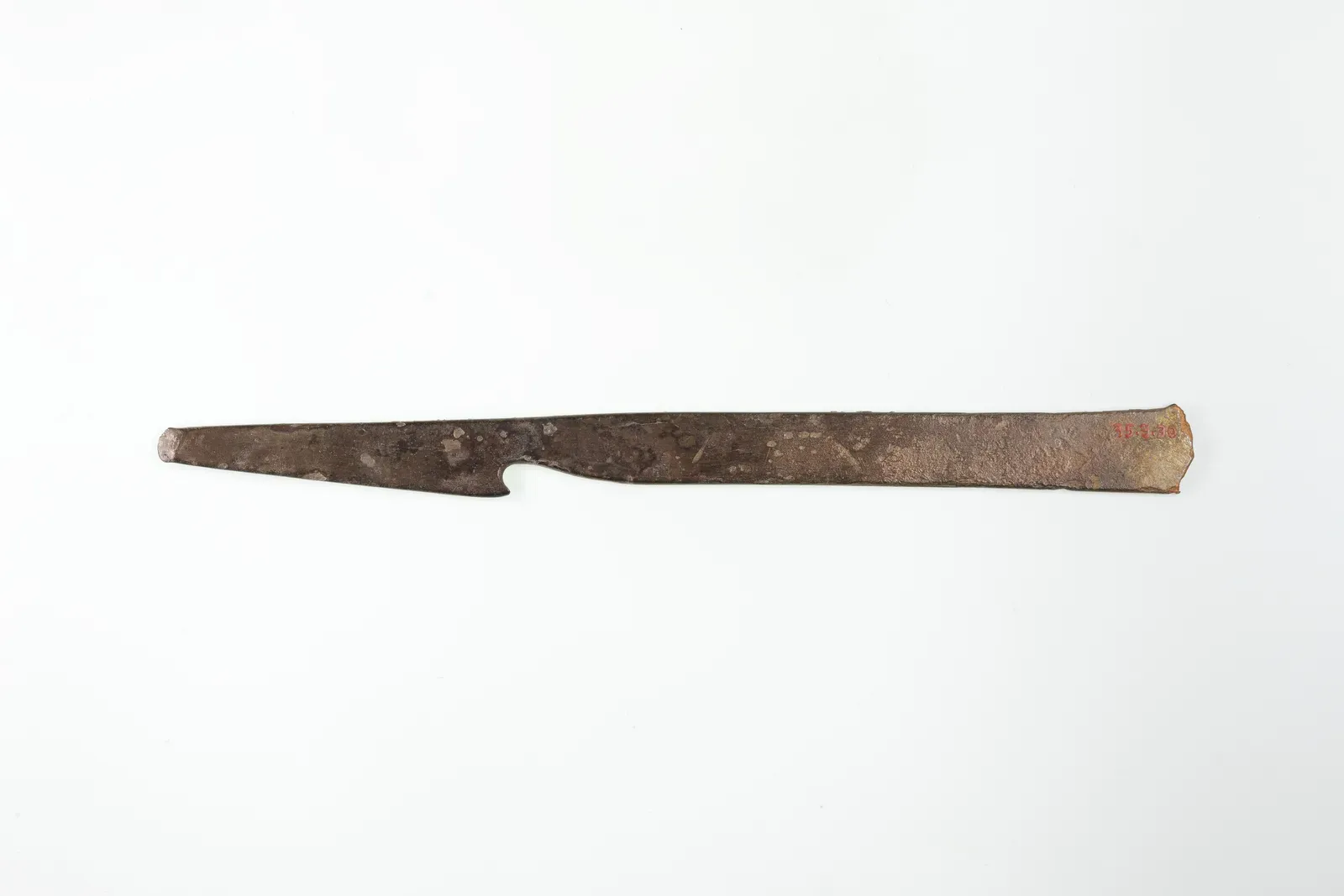 #22 - The Perfectly Thin Mycenaean Bronze Razor (This file was donated to Wikimedia Commons as part of a project by the Metropolitan Museum of Art. See the Image and Data Resources Open Access Policy, CC0)