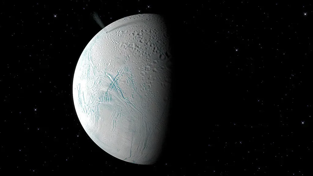 Enceladus: A Tiny Moon with Geysers of Possibility (Kevin M. Gill, Flickr, CC BY 2.0)