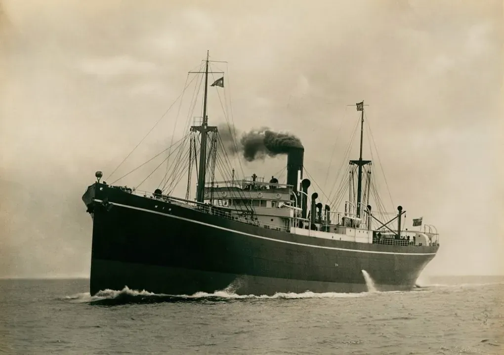 6. MV Sylvia L. Ossa: A Modern Cargo Ship That Slipped Away (By Tyne & Wear Archives & Museums, No restrictions)
