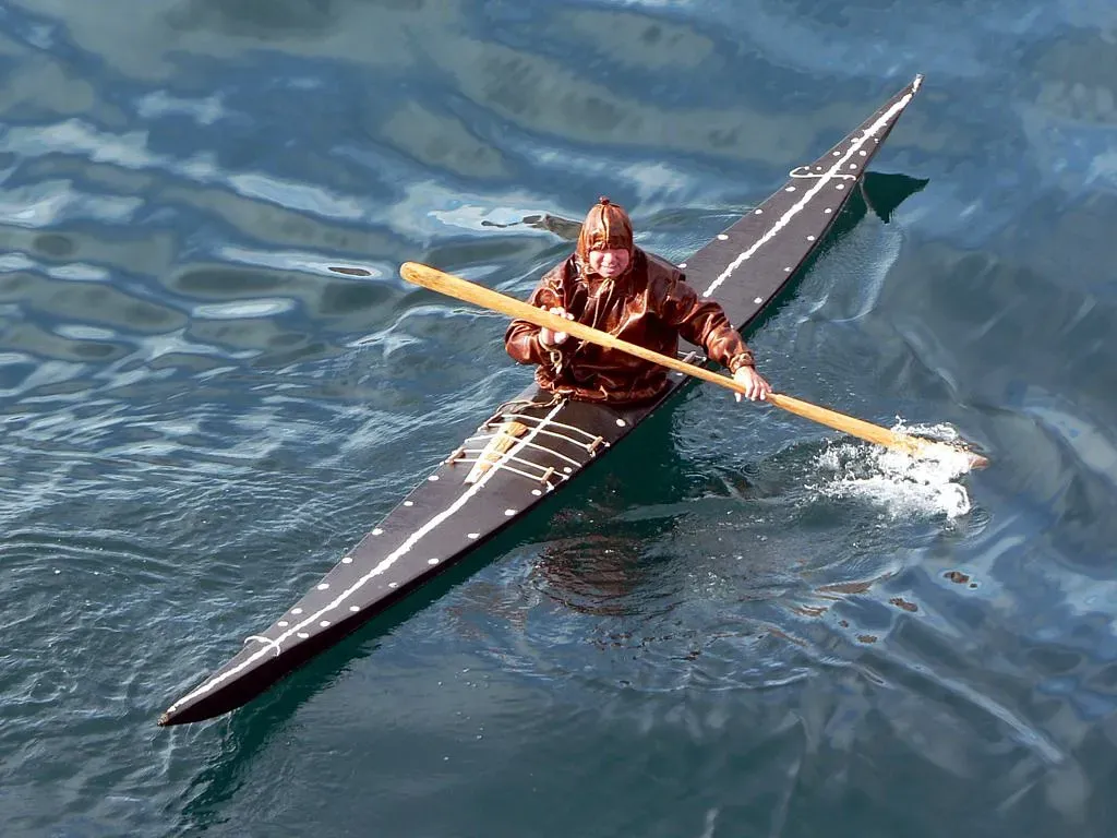 The Kayak: Perfected Arctic Engineering (Image Credits: Flickr)