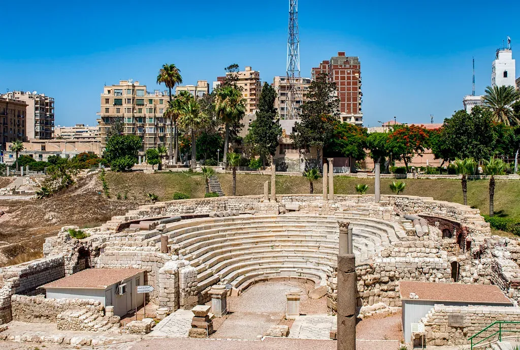 4. The Hellenistic and Roman Layers Beneath Modern Alexandria (ASaber91, Flickr, CC BY 2.0)