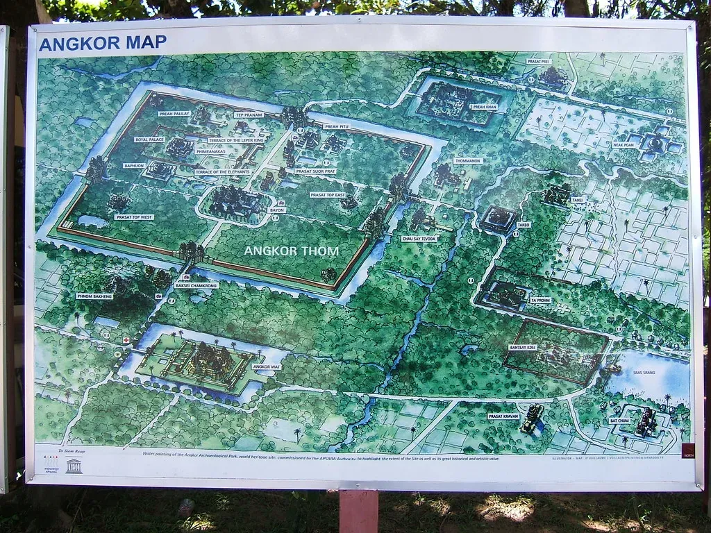 #6 - Angkor Wat and the Angkor Hydraulic System, Cambodia (shankar s., Flickr, CC BY 2.0)
