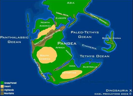 Your Personal Pangaea: The Unified Self (Image Credits: Wikimedia)