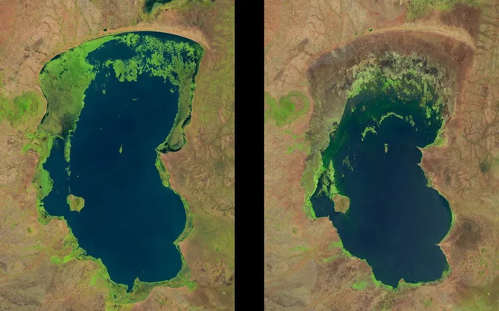 The Disappearing Lake: How Fast Is It Really Shrinking? (Image Credits: Flickr)