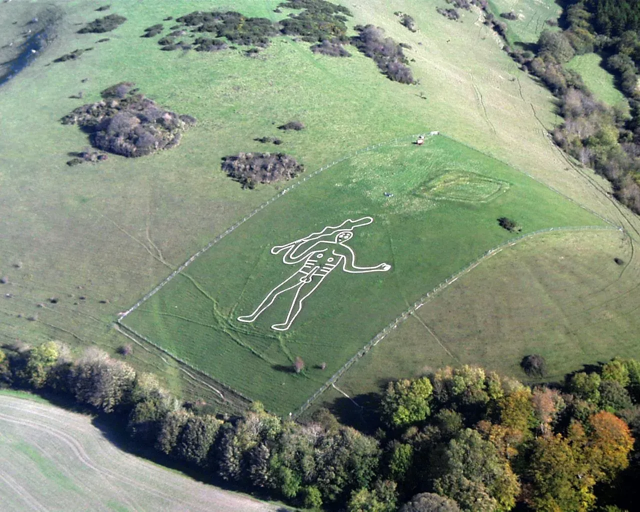 Cerne Abbas Giant, England: A Monument Hidden in Plain Sight on a Hillside (By PeteHarlow, CC BY-SA 3.0)