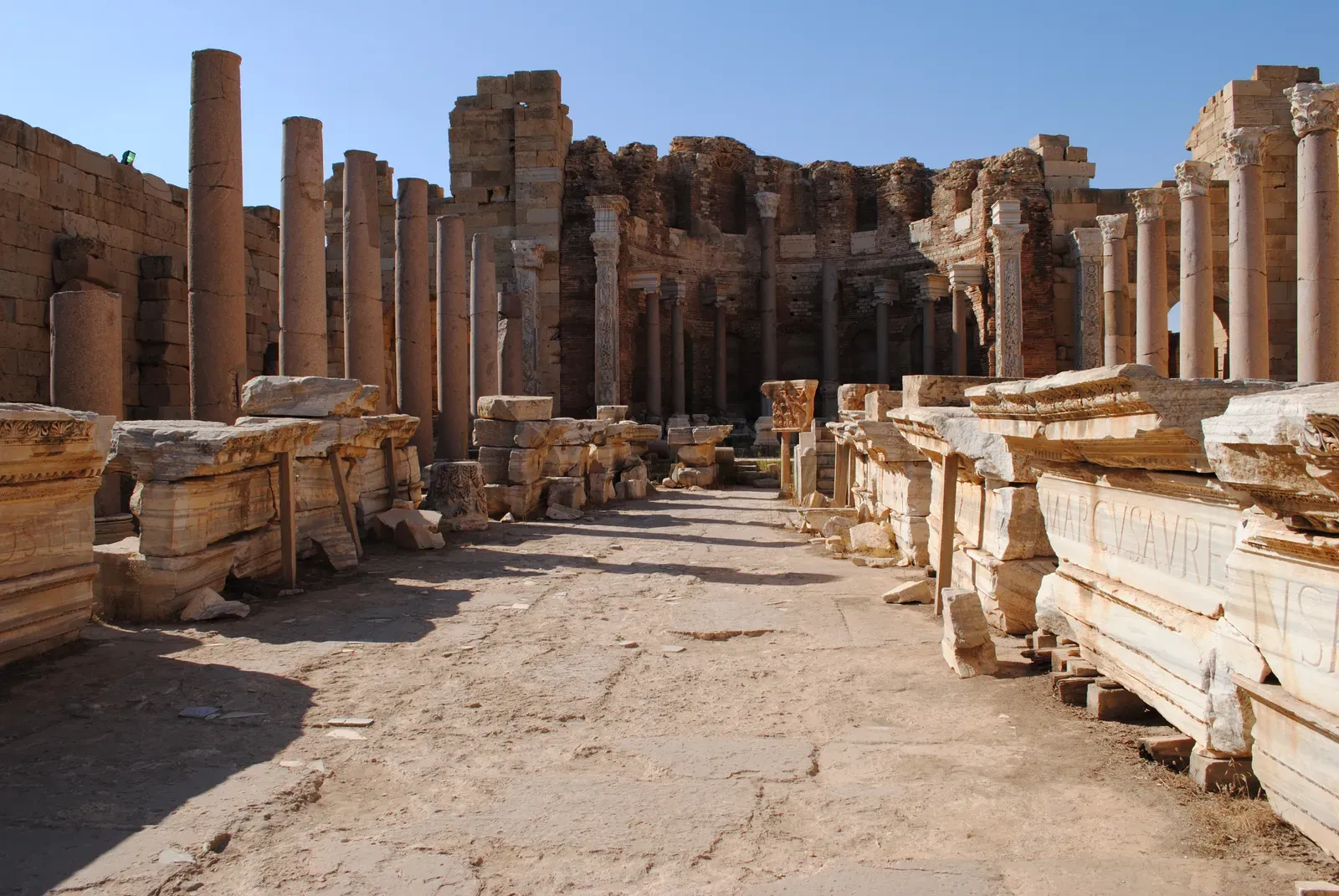#5 - Leptis Magna, Libya: A North African Port Pushed Inland by Shifting Sands (By Syed Wali Peeran, CC BY-SA 4.0)
