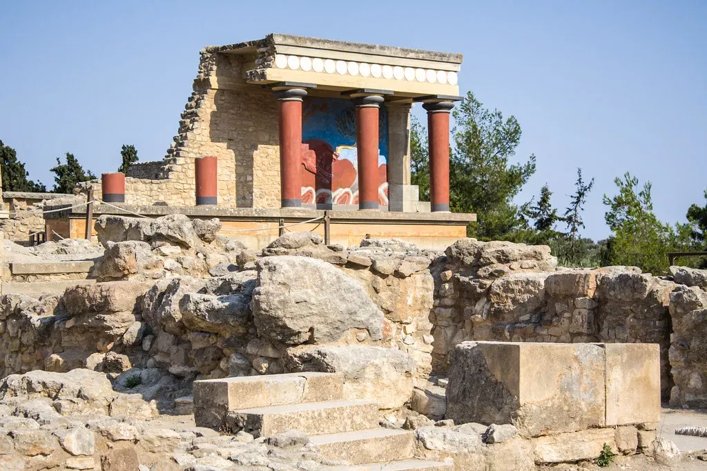 #4 - The Minoan Palace of Knossos, Crete: Labyrinth or Planned Complex? (Shadowgate, Flickr, CC BY 2.0)