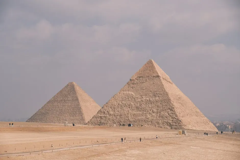 Great Pyramids of Giza, Egypt: Geometry, Stars, and the Afterlife (Image Credits: Pexels)