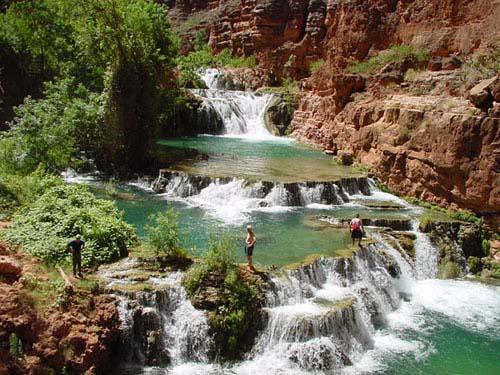 Havasu Falls, Arizona - Monsoon Season's Dramatic Transformation (Image Credits: Flickr)