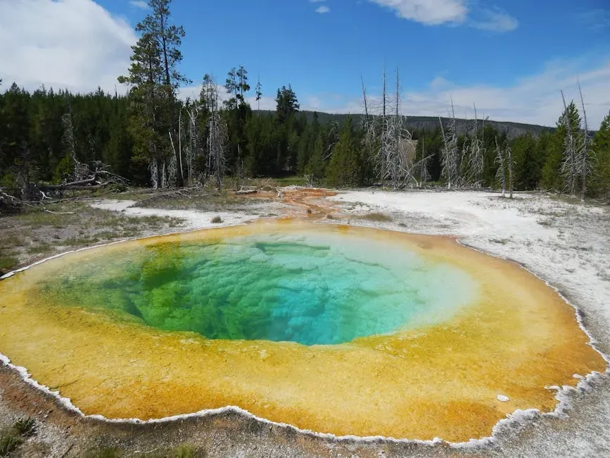 4. The Ground at Yellowstone Is Always Moving - Up, Down, and Sideways (Image Credits: Pexels)