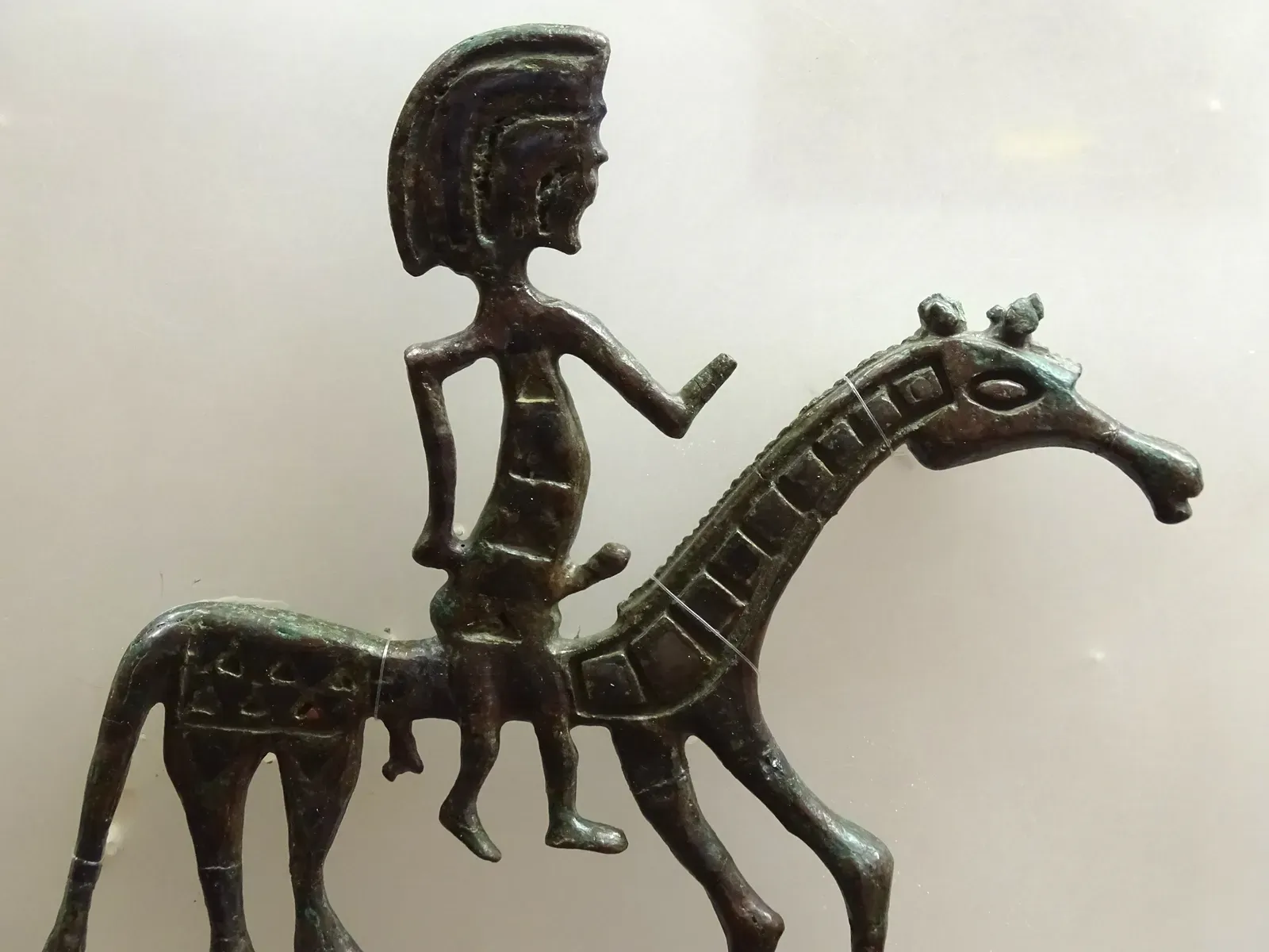 #6 The “Horse and Rider” Burials of the Eurasian Steppe (Detail of Bronze-Age Figurine of Horse and Rider - Pre-Christian Gold Relic - Museum of Georgia - Tbilisi - Georgia, CC BY-SA 2.0)