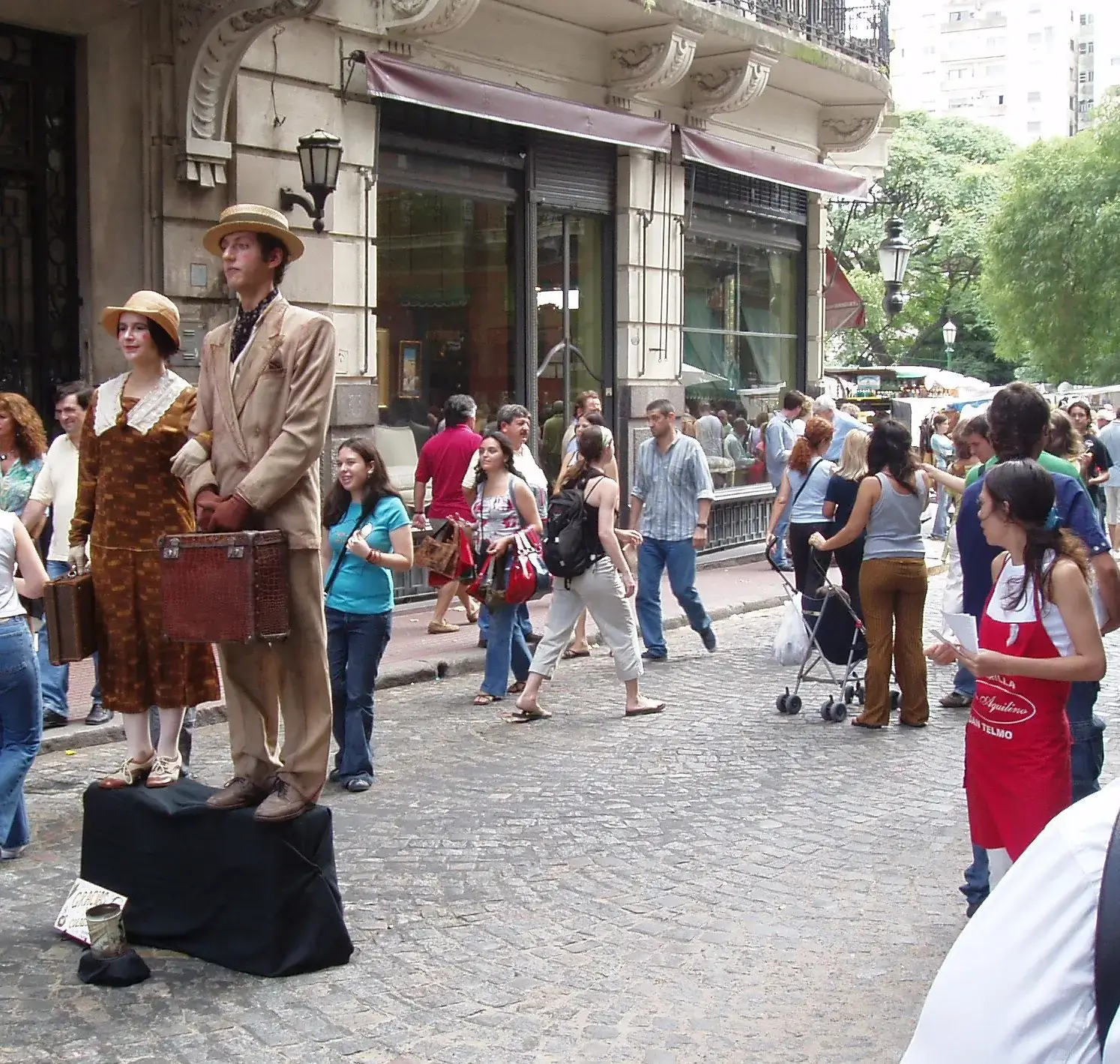 11. Buenos Aires and the Submerged Colonial Streets of San Telmo (Transferred from en.wikipedia to Commons by User:Kelly using CommonsHelper., Attribution)