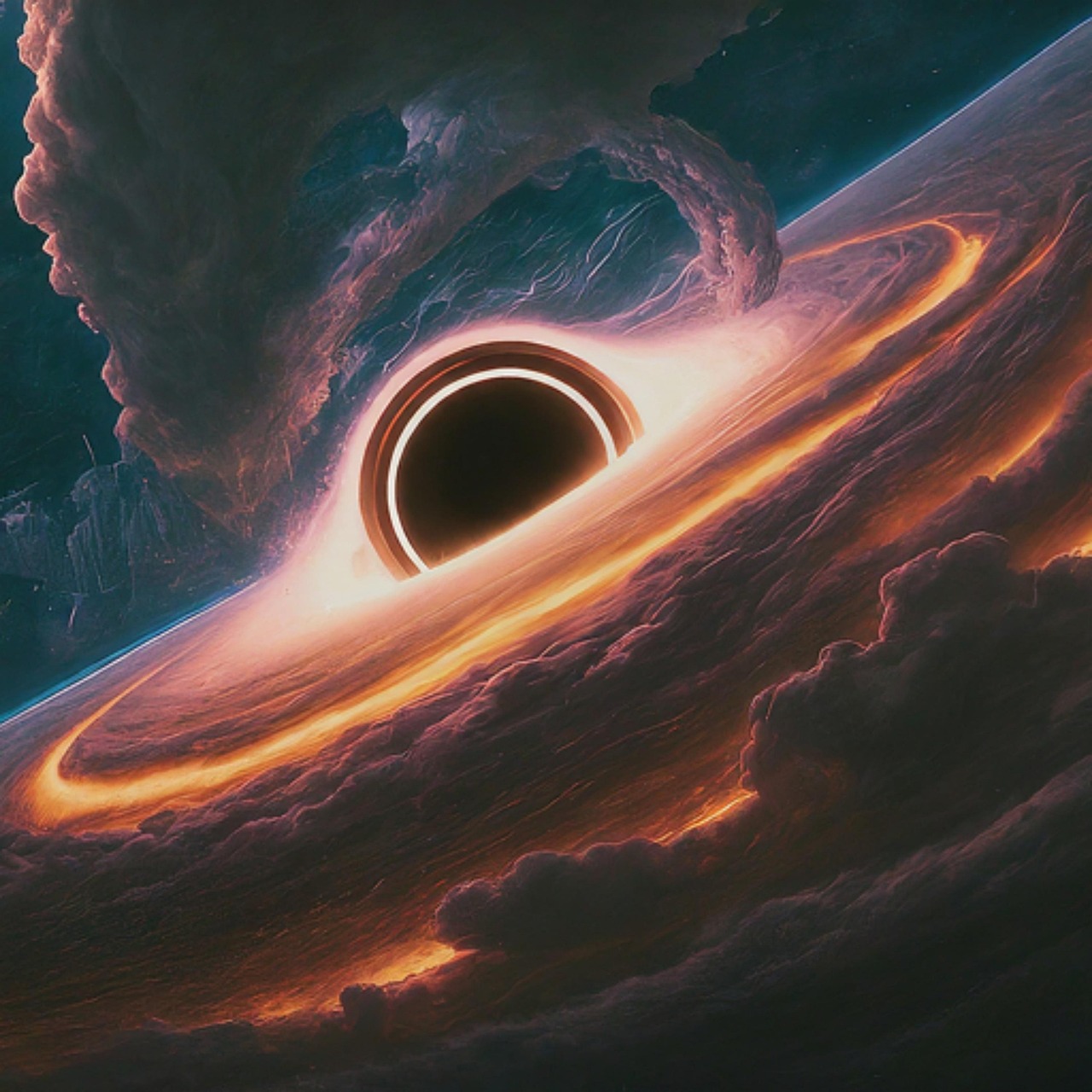 Spaghettification and Tidal Forces (Image Credits: Pixabay)