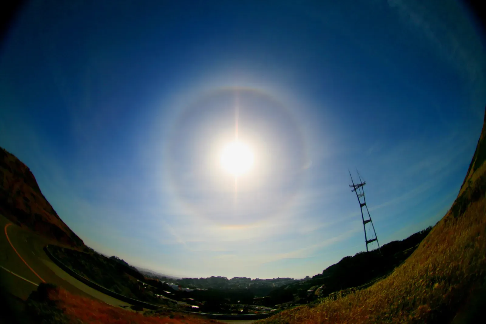 #4 - A Halo Ring Suddenly Appears Around the Sun or Moon (By Brocken Inaglory, CC BY-SA 3.0)