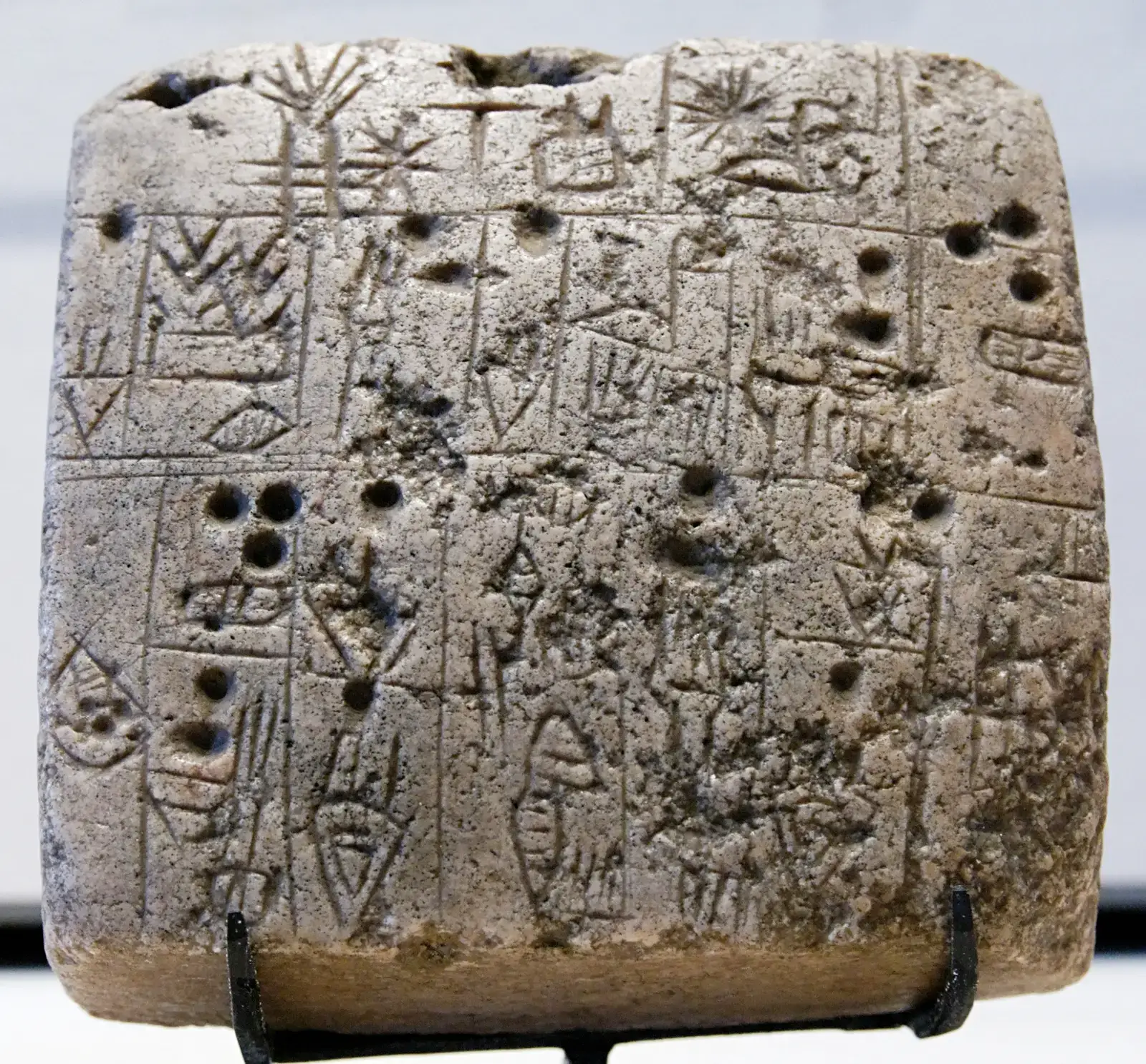 #14 – The Sumerian King List's "Ancient" Timeline (Marie-Lan Nguyen (User:Jastrow), 2009-01-14Own work, Public domain)