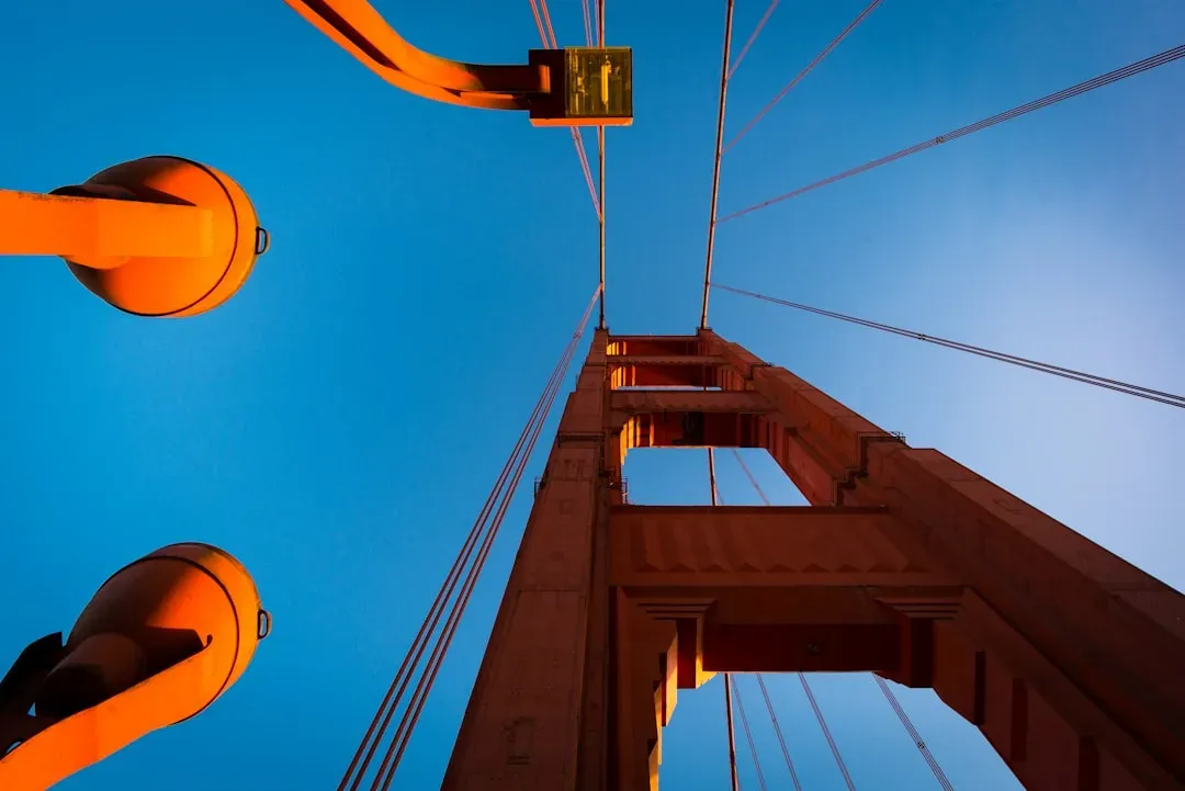 The Hidden World Of Sensors Beneath The Iconic Orange Steel (Image Credits: Unsplash)