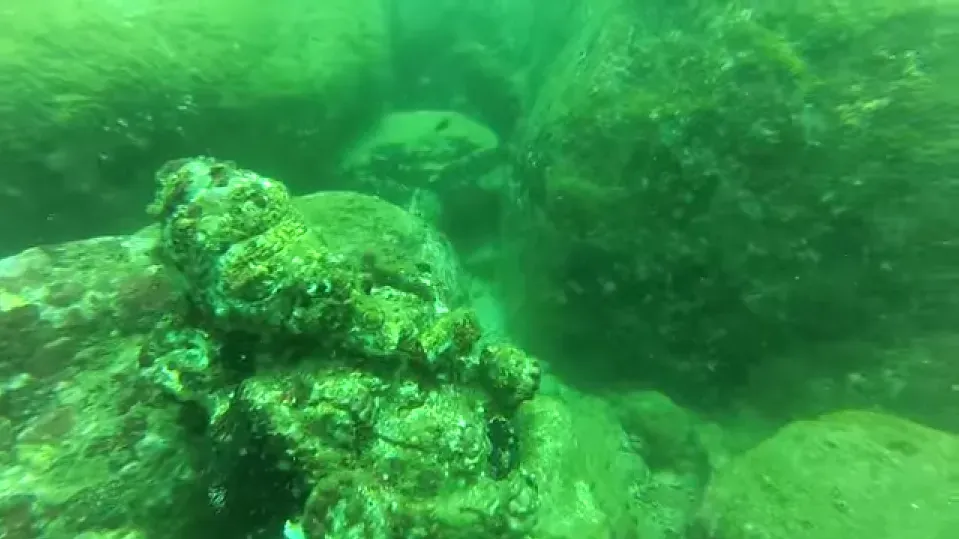 #10 - Mahabalipuram's Underwater Temple Ruins, India (By RuperDoc, CC BY-SA 4.0)
