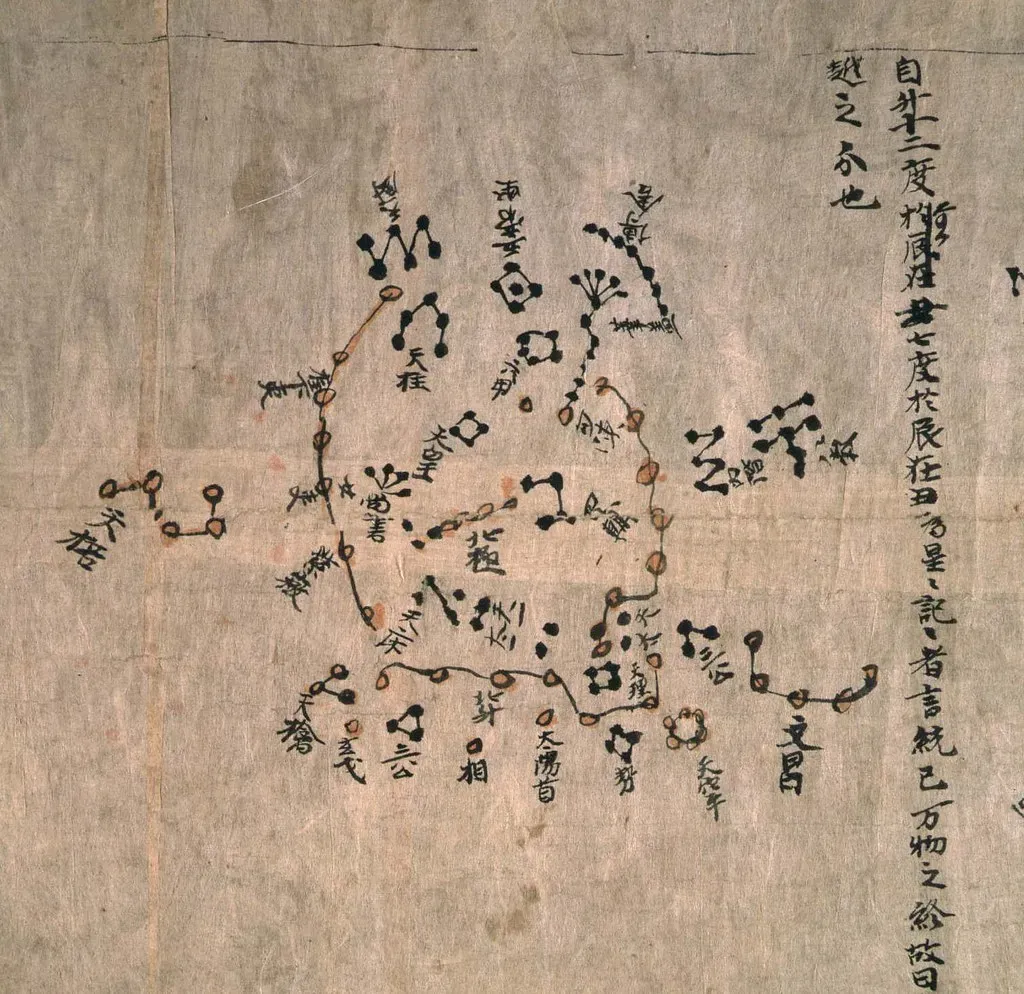 Chinese Star Maps and Ancient Record Keeping (Image Credits: Flickr)