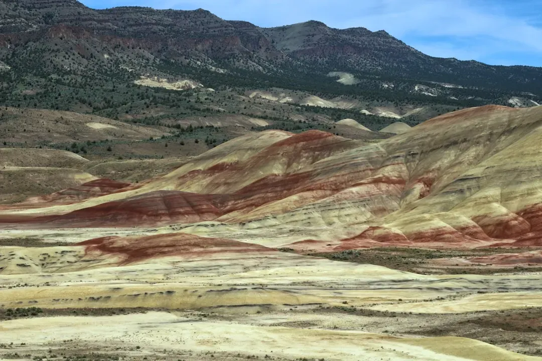 2. Painted Hills, Oregon (Image Credits: Unsplash)