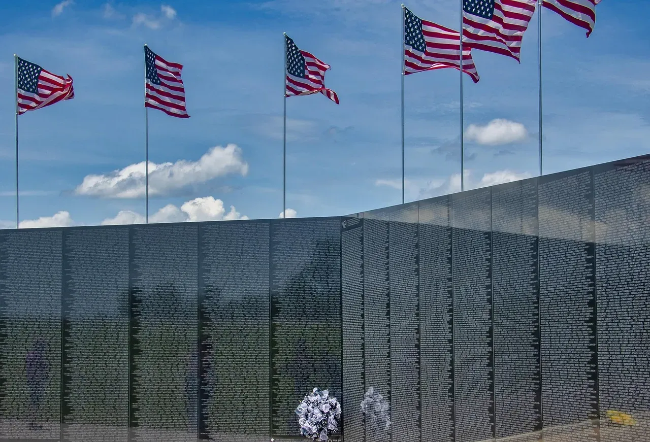 #5 - The Vietnam Veterans Memorial's Names That Keep Arriving (Washington, D.C.) (Image Credits: Pixabay)