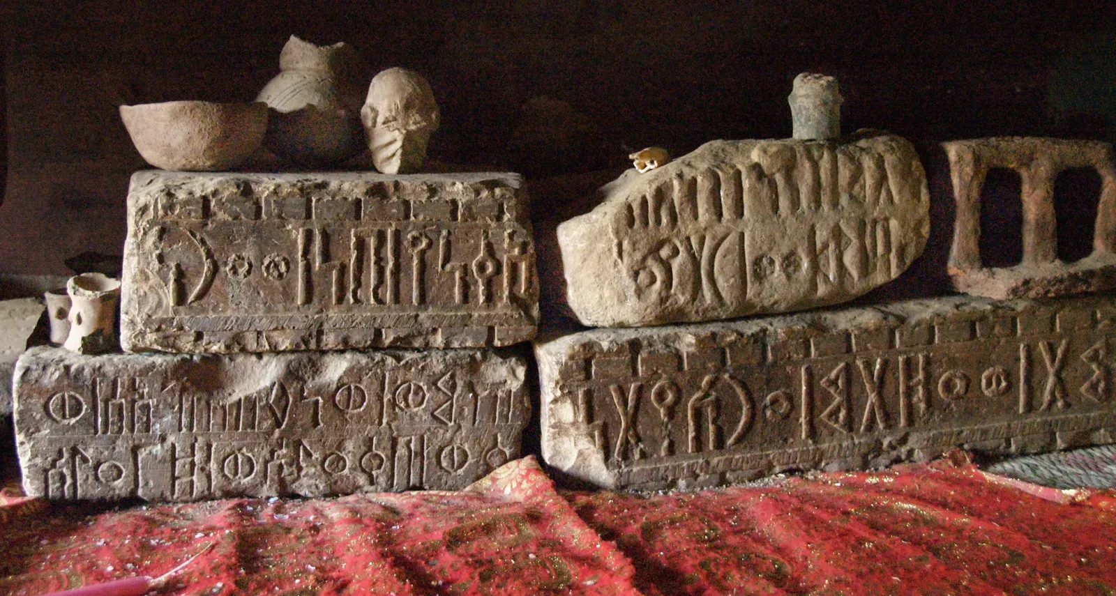 The Kingdom Of Saba (Sheba): From Legend To Stones And Inscriptions (Ancient Blocks With Sabaean Inscriptions, Yeha, Ethiopia, CC BY 2.0)