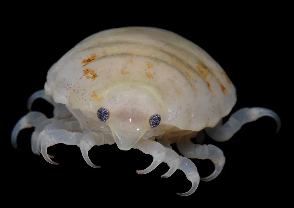 A Popcorn Parasite That Defies Description (Image Credits:  isopod Zeaione everta: Flickr)