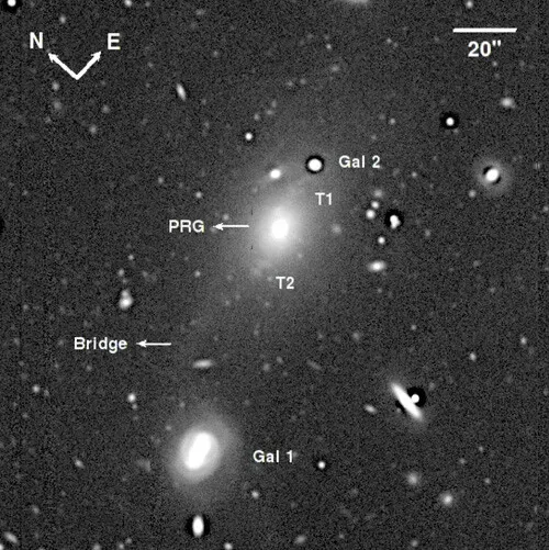 6. Mysterious Streams and Bridges Between Galaxies (Radio galaxy PKS 0349-27, CC BY 4.0)
