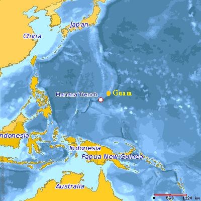 The Mariana Trench: Earth's Ultimate Abyss (Image Credits: Wikimedia)