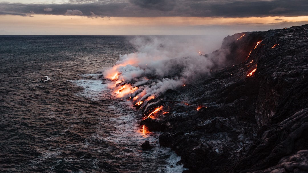 The Scale of Land Creation at Kīlauea (Image Credits: Unsplash)