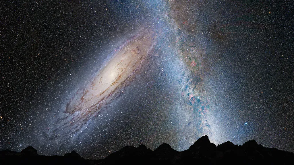 The Merger Started Long Before You, and It Is Already Reshaping Both Galaxies (NASA Goddard Photo and Video, Flickr, CC BY 2.0)