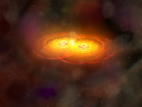 Gravitational Waves: Ripples in Reality (Image Credits: Wikimedia)