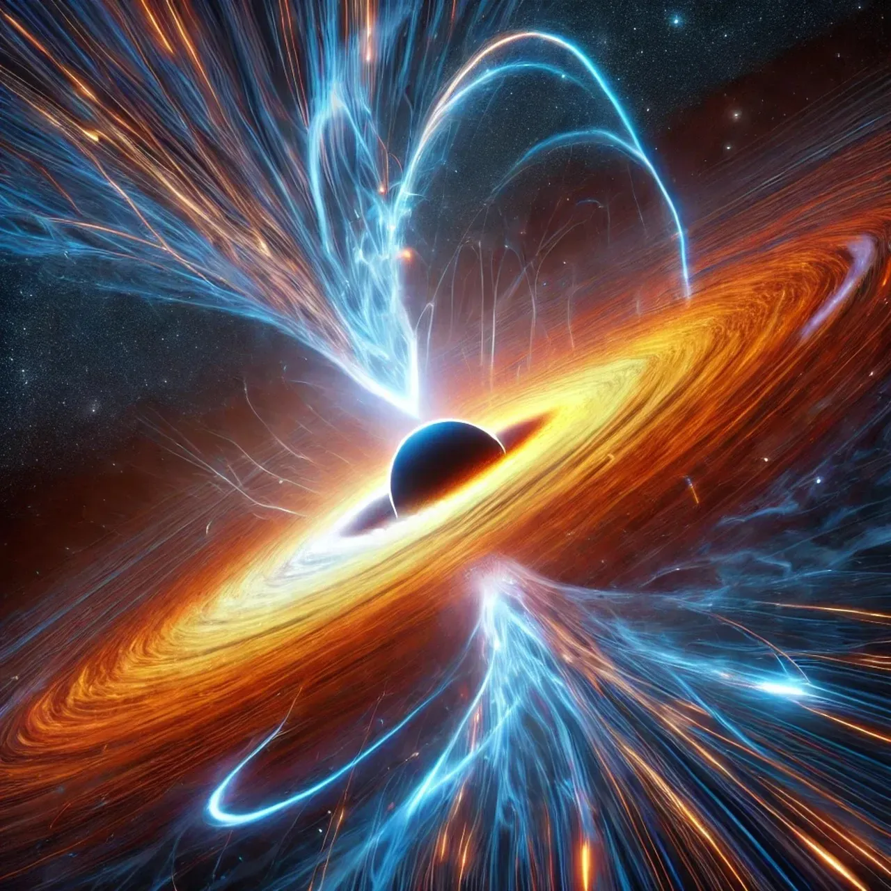 #4 - Some Black Holes Outgrow Their Own Galaxies (Image Credits: Pixabay)