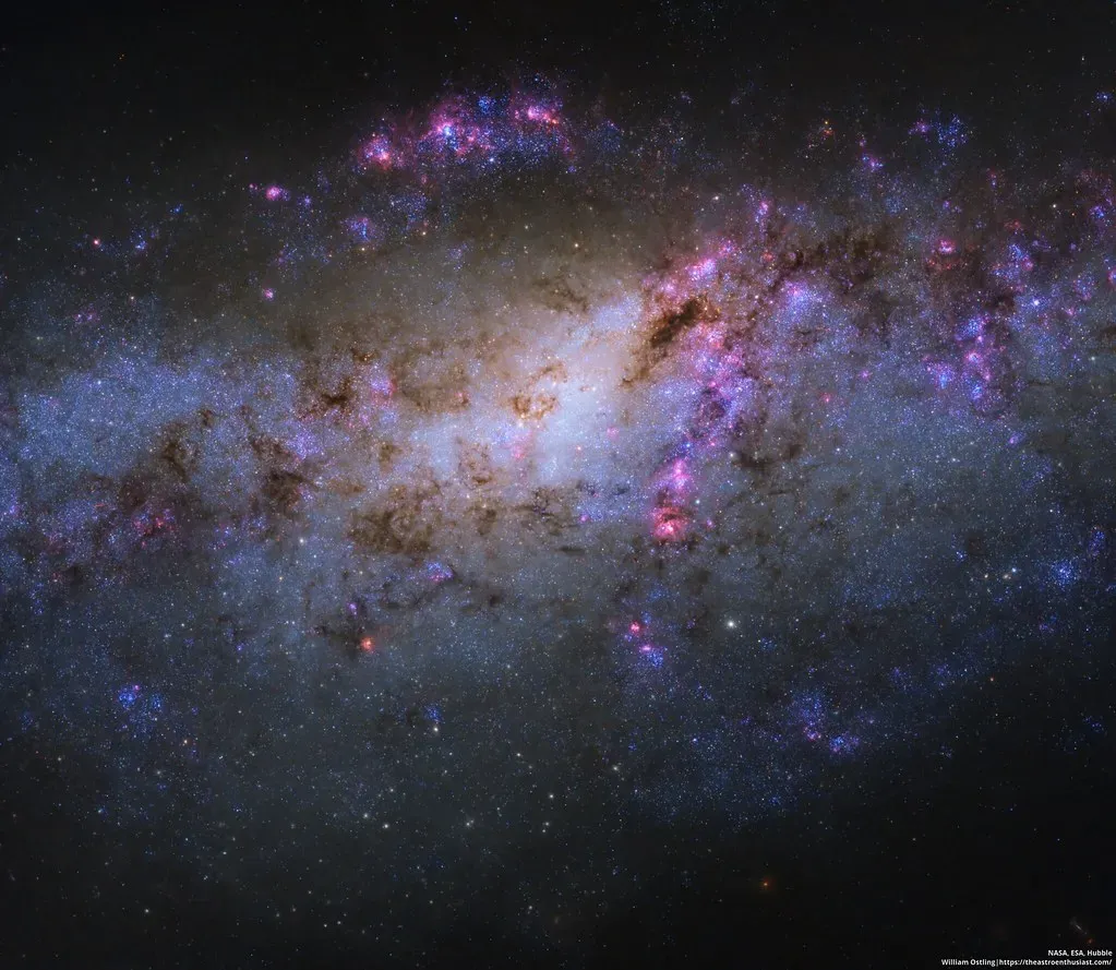 Mysterious Chemical Reactions at the Galactic Center (Image Credits: Flickr)