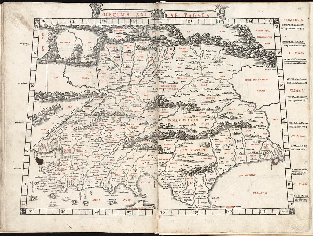 #1 – Ptolemy's Geographia: Wrong in Detail, Disturbingly Right in Ambition (Norman B. Leventhal Map Center at the BPL, Flickr, CC BY 2.0)
