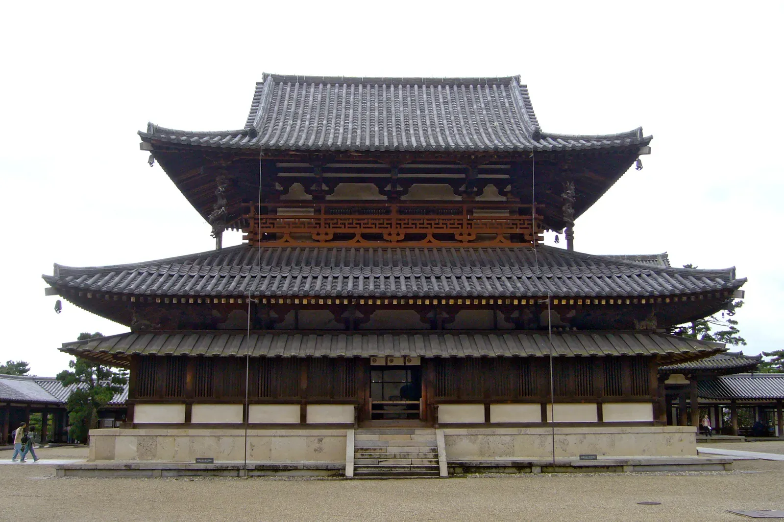 #6 - Hōryū-ji's Kondō (Golden Hall), Japan (7th Century) (By 663highland, CC BY 2.5)