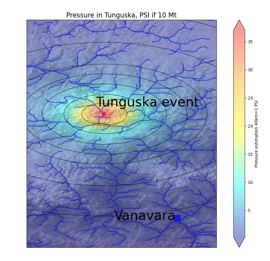 The Tunguska Event: Siberia's Unexplained Explosion (Image Credits: Wikimedia)