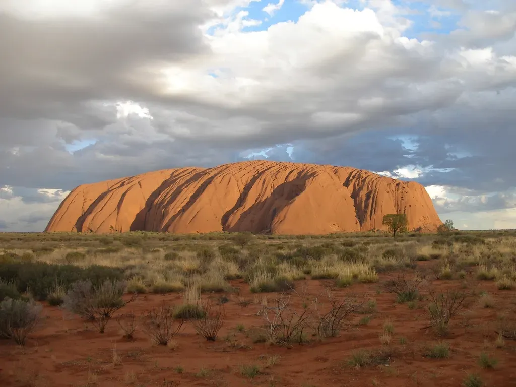3. Uluru (Ayers Rock), Australia – A Desert Monolith from a Buried Mountain Range (Image Credits: Rawpixel)