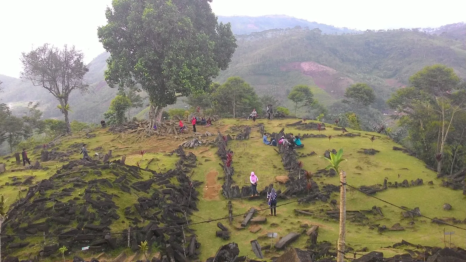 #1 - Gunung Padang, Indonesia: The Pyramid Claim That Split the Scientific Community (By Beeyan, CC BY-SA 3.0)