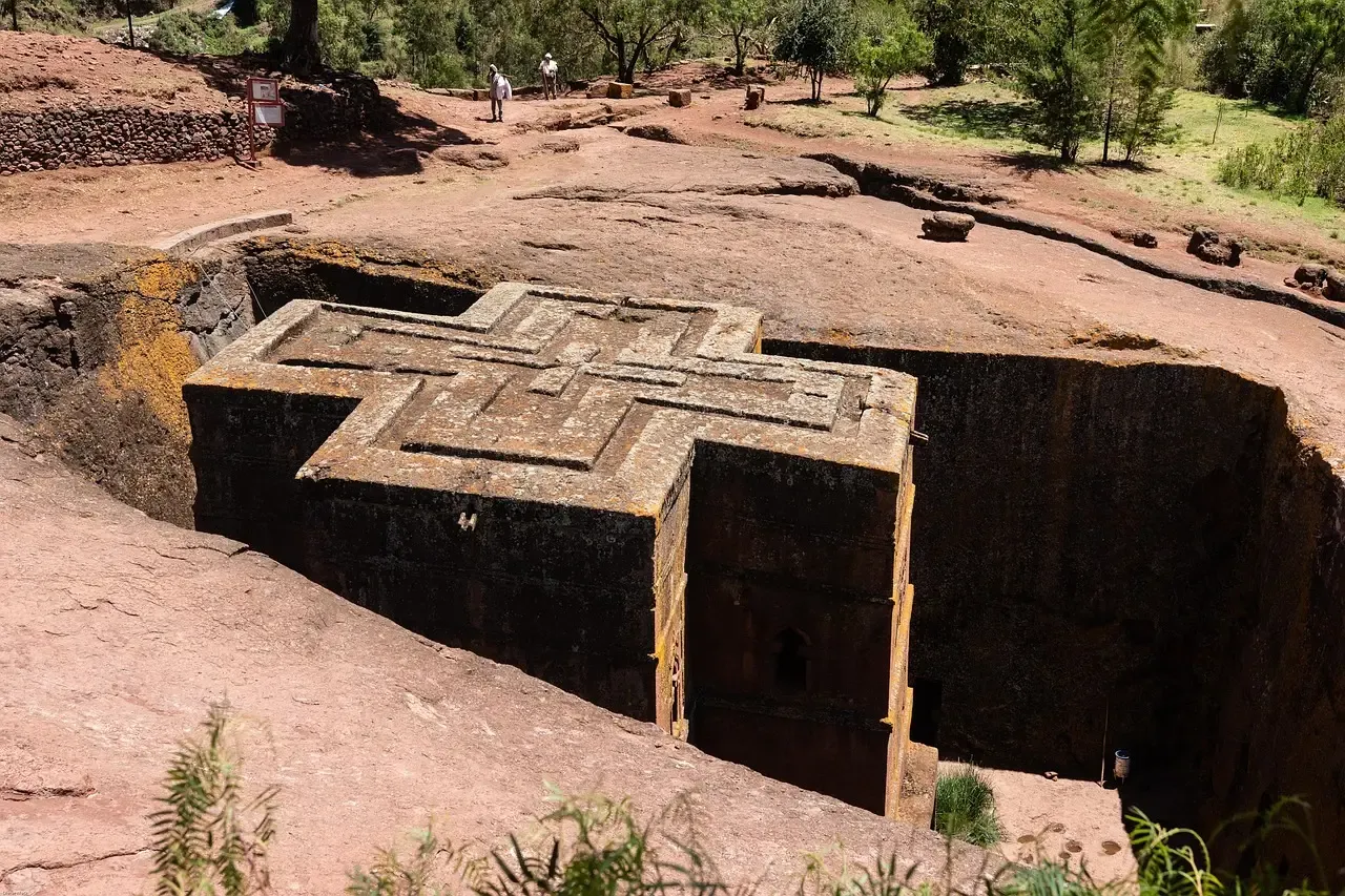 The Underground Churches of Lalibela: Faith Carved Downward (Image Credits: Pixabay)