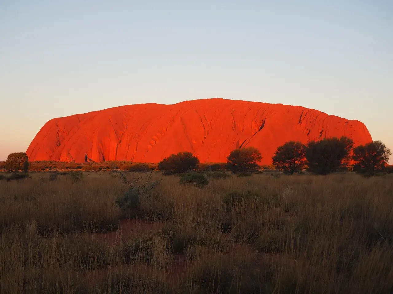Uluru: The Heart of Australia Rising from Flatness (Image Credits: Pixabay)