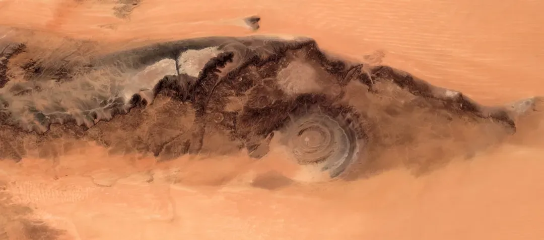 The Richat Structure, Mauritania’s Eye in the Sahara (Image Credits: Unsplash)